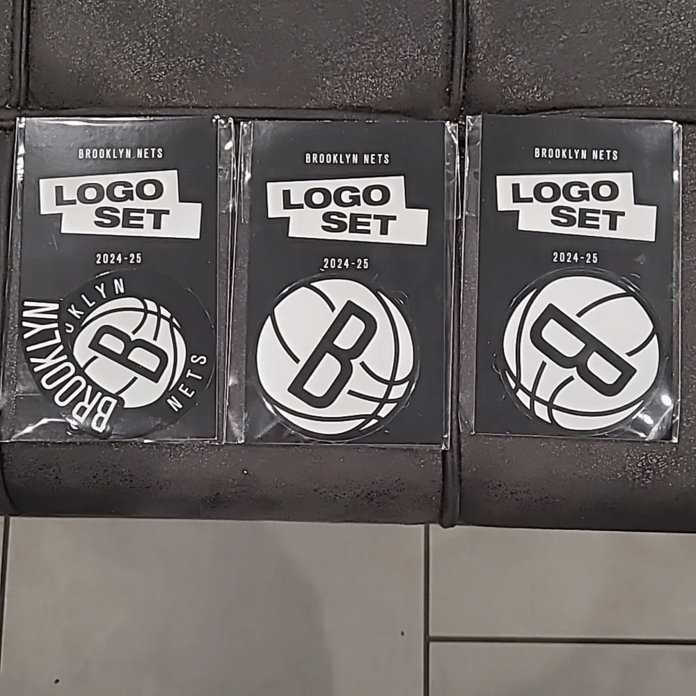 3 Brooklyn Nets Sticker Sets